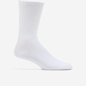Men's Solid Marl Casual Crew Socks