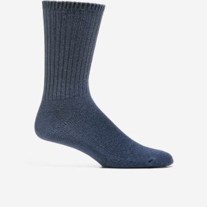Men's Solid Marl Casual Crew Socks