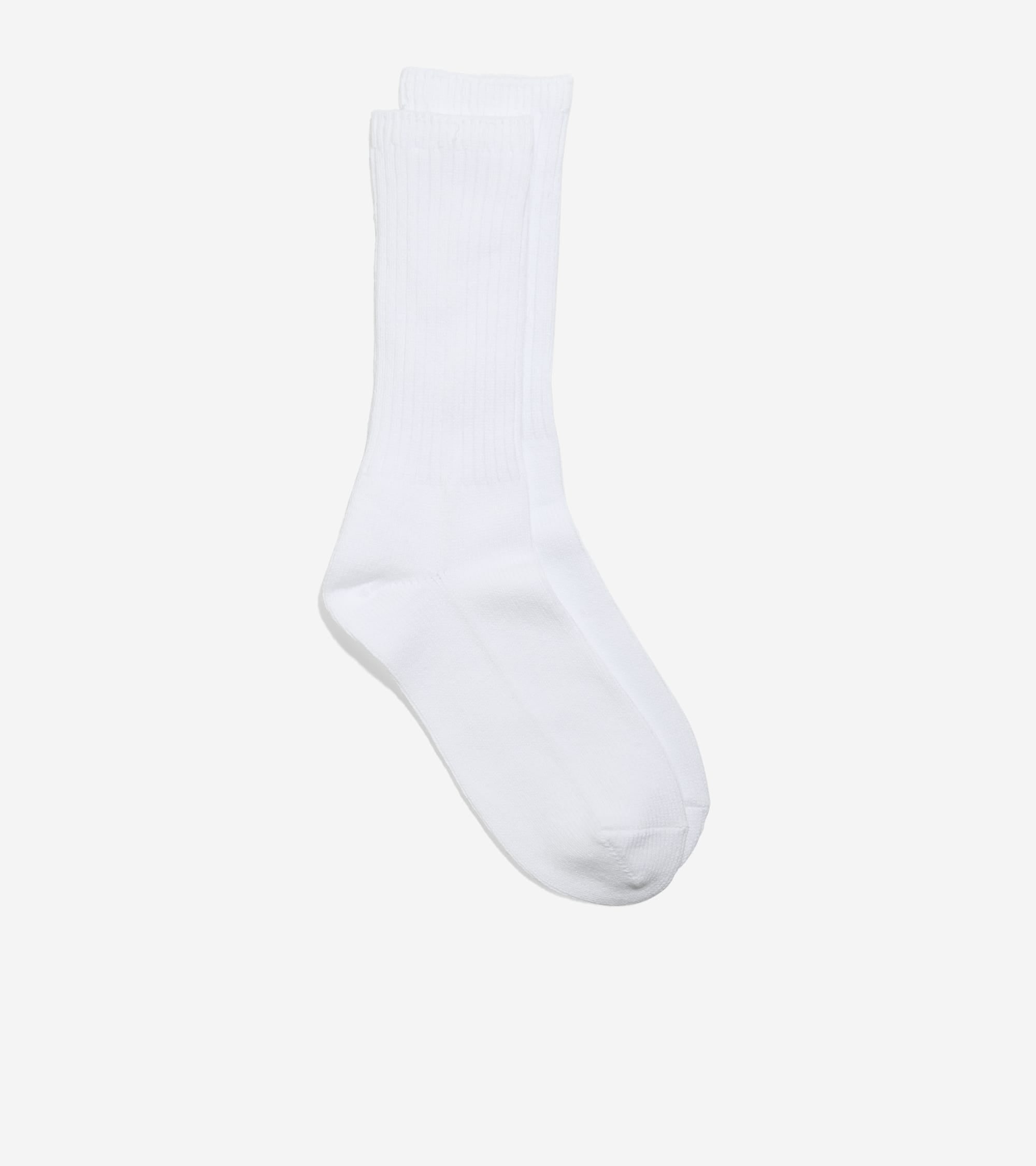Men's Solid Marl Casual Crew Socks - Image 2