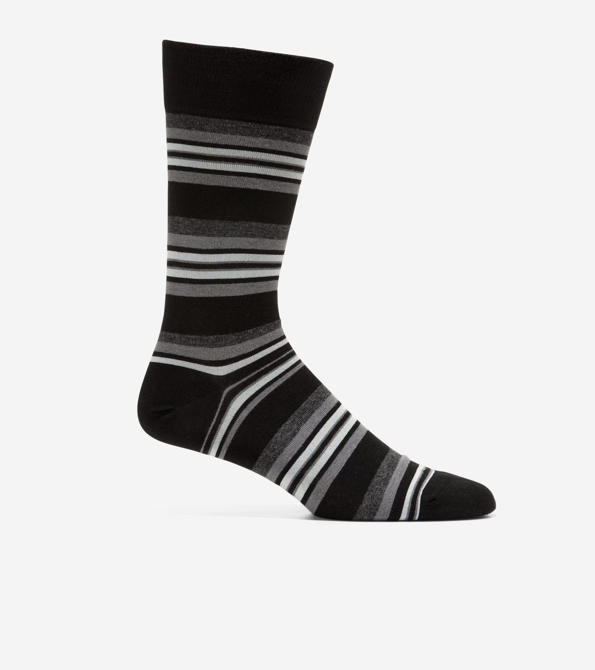 Men's Striped Dress Crew Socks