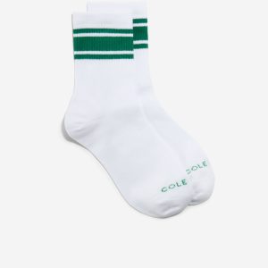 Women's Varsity Stripe Mid Crew Socks
