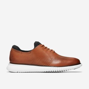 Men's 2.ZERØGRAND Laser Wingtip Oxfords