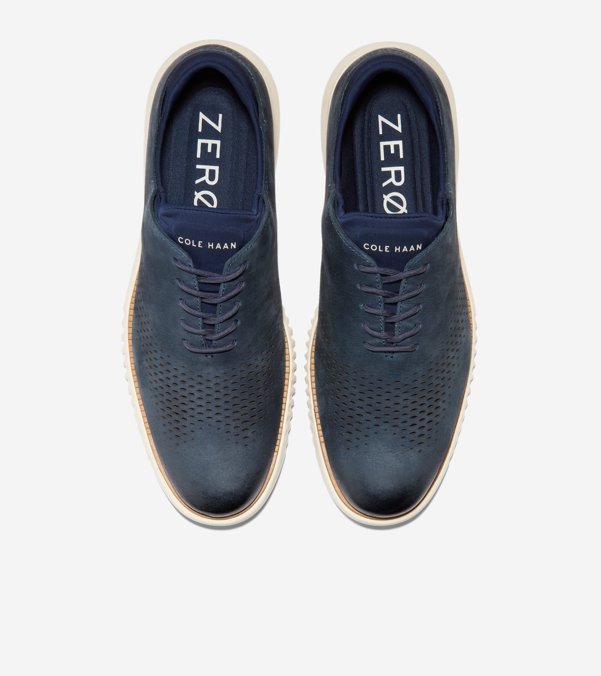 Men's 2.ZERØGRAND Laser Wingtip Oxfords - Image 4