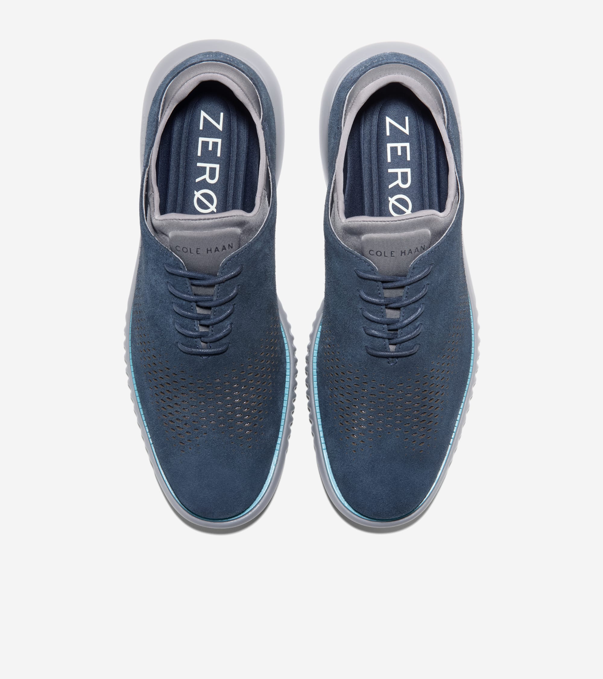 Men's 2.ZERØGRAND Laser Wingtip Oxfords - Image 4