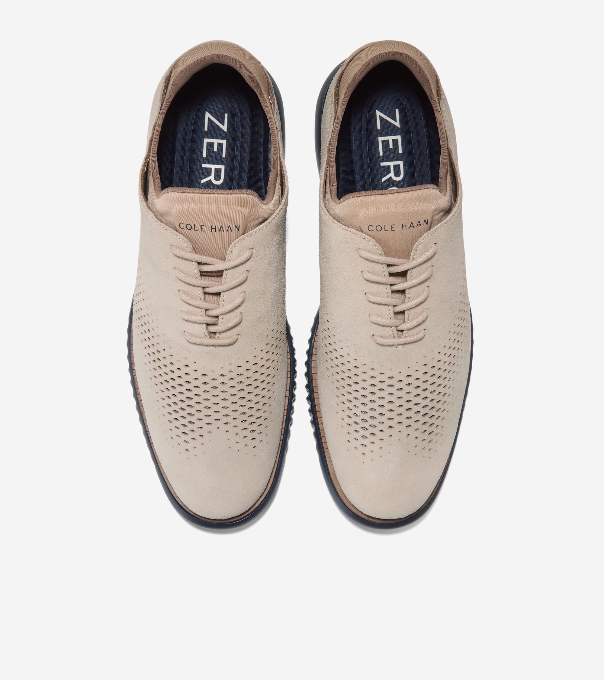 Men's 2.ZERØGRAND Laser Wingtip Oxfords - Image 4