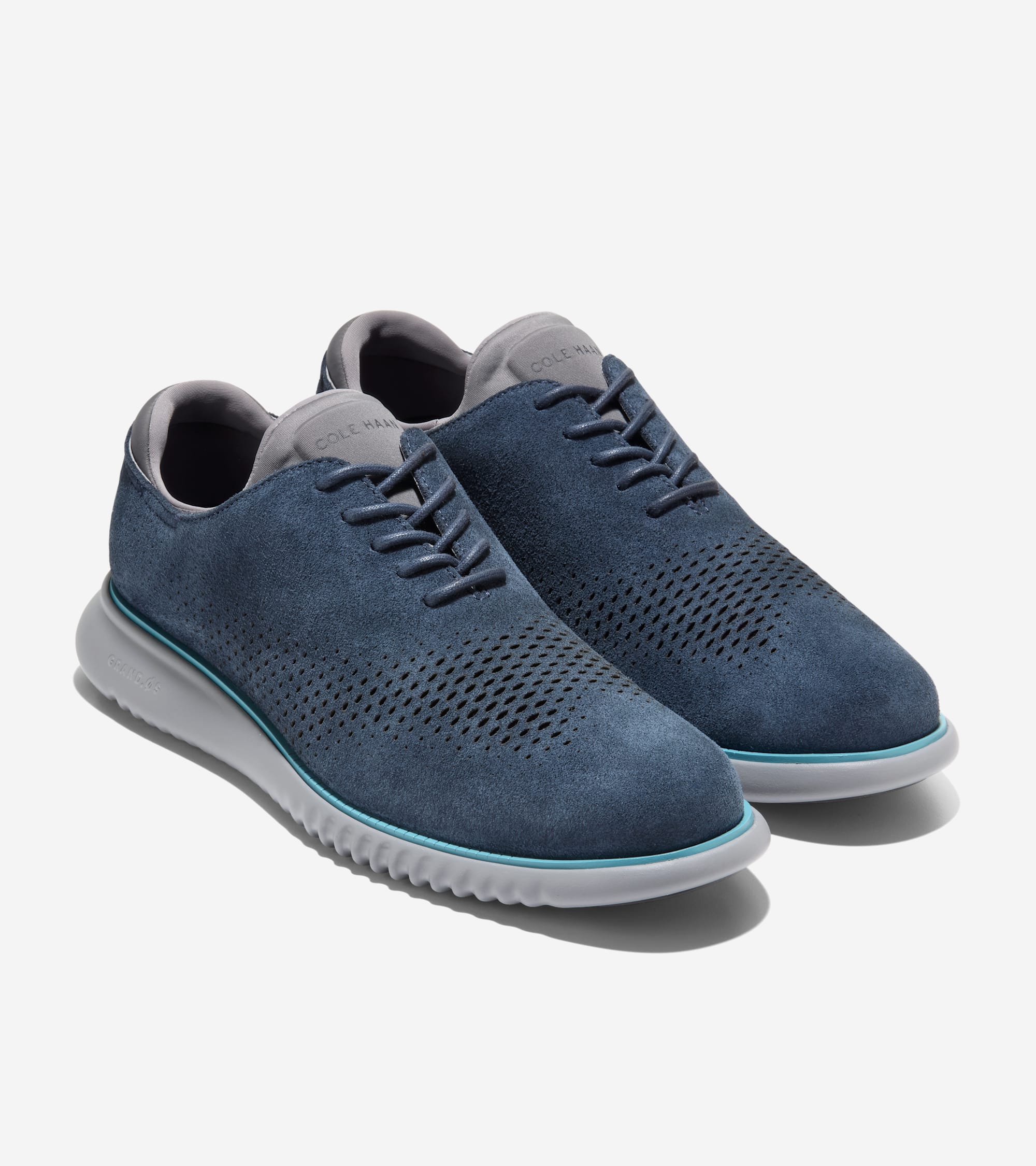 Men's 2.ZERØGRAND Laser Wingtip Oxfords - Image 5
