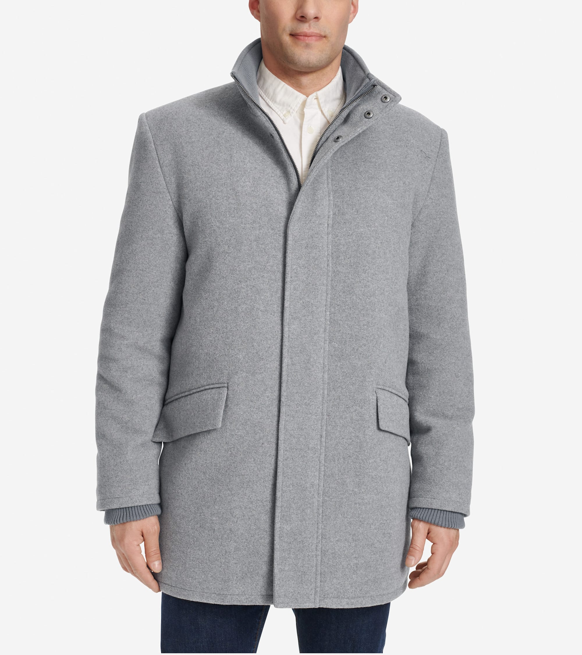 Men's Stand Collar Car Coat