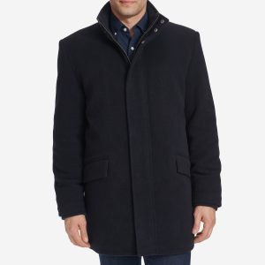 Men's Stand Collar Car Coat