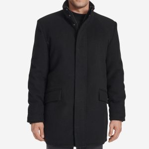 Men's Stand Collar Car Coat