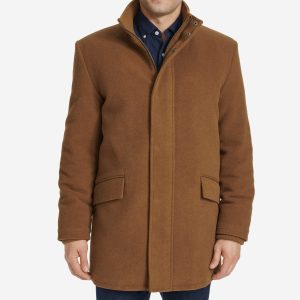 Men's Stand Collar Car Coat