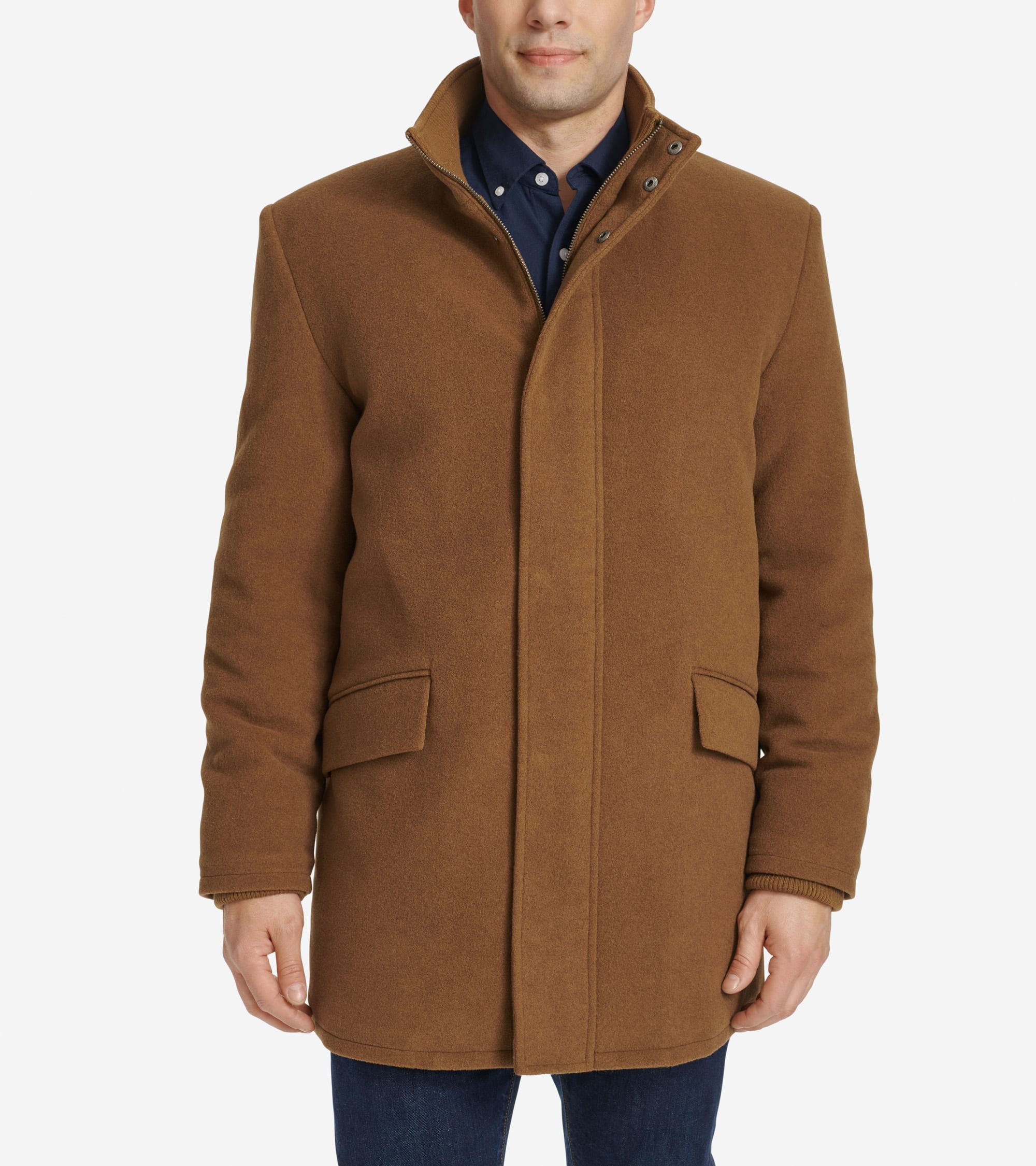 Men's Stand Collar Car Coat