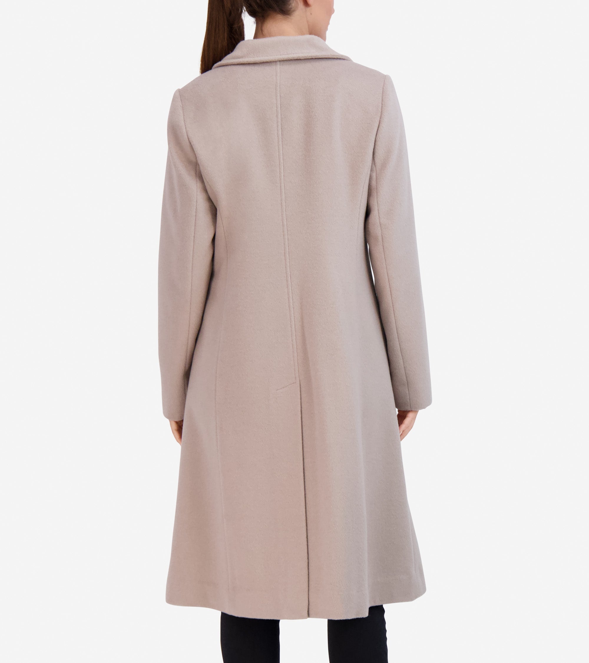 Women's Flared Dress Coat - Image 2
