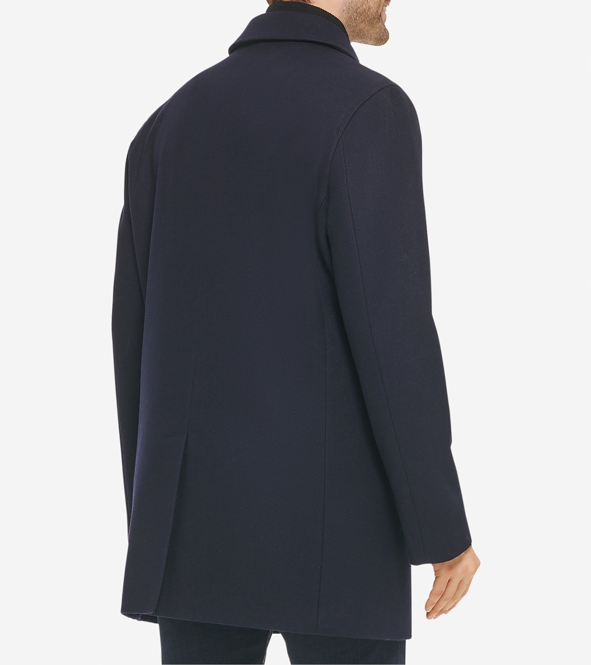 Men's Wool-Blend Car Coat - Image 2