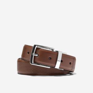 Men's 32MM Reversible Perforated Belt