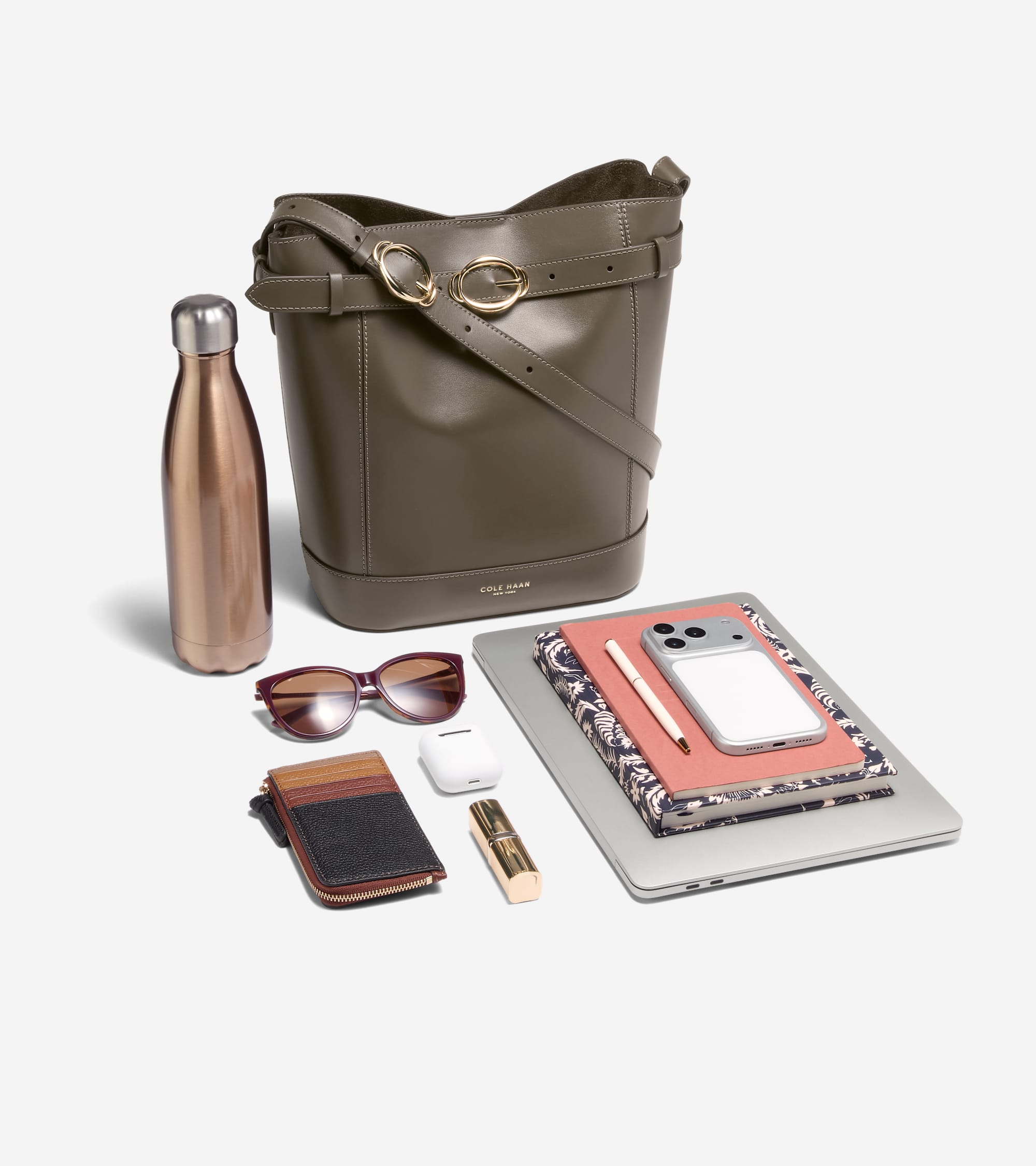 Women's Alexandria Bucket Bag - Image 4