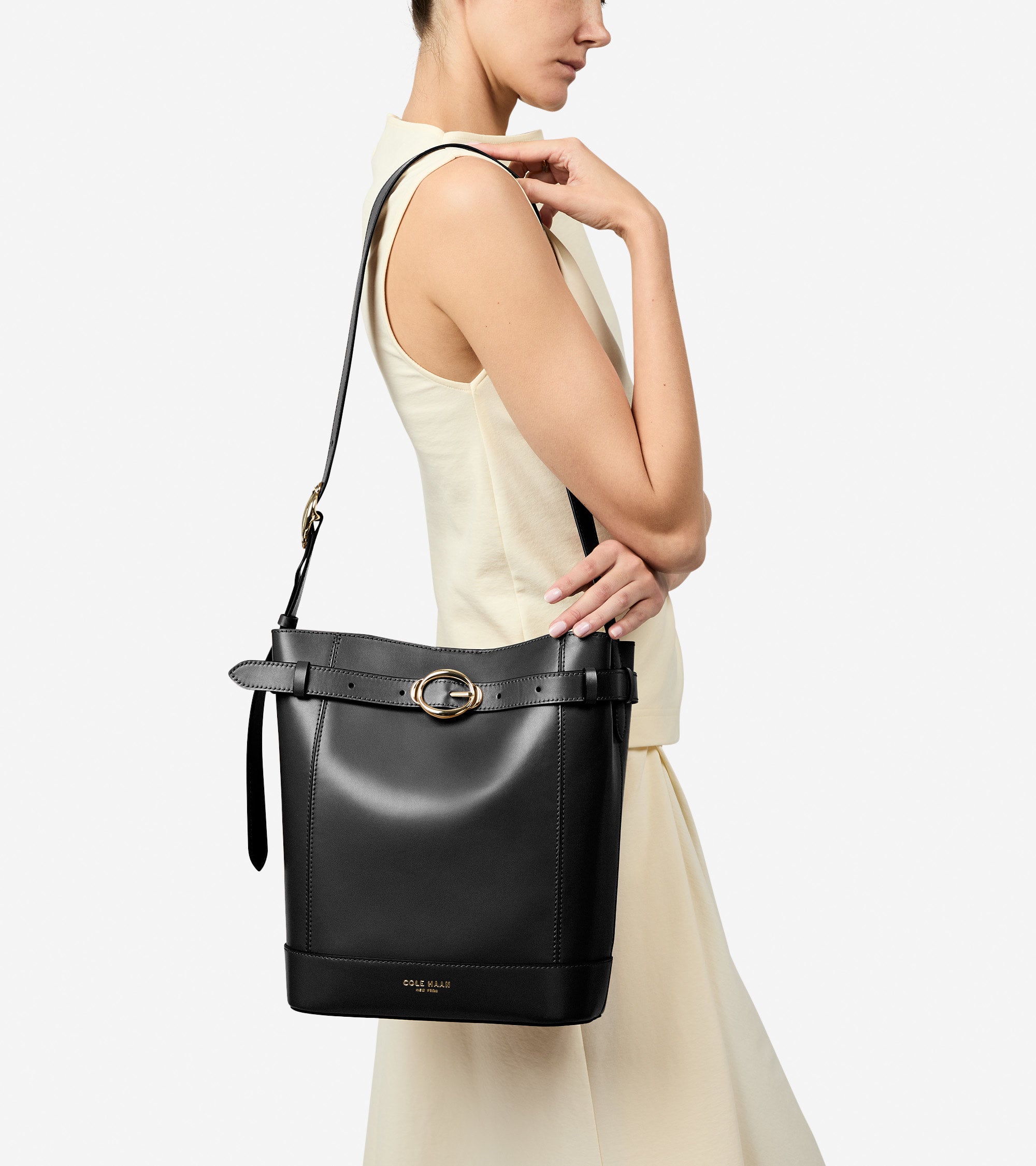 Women's Alexandria Bucket Bag - Image 6