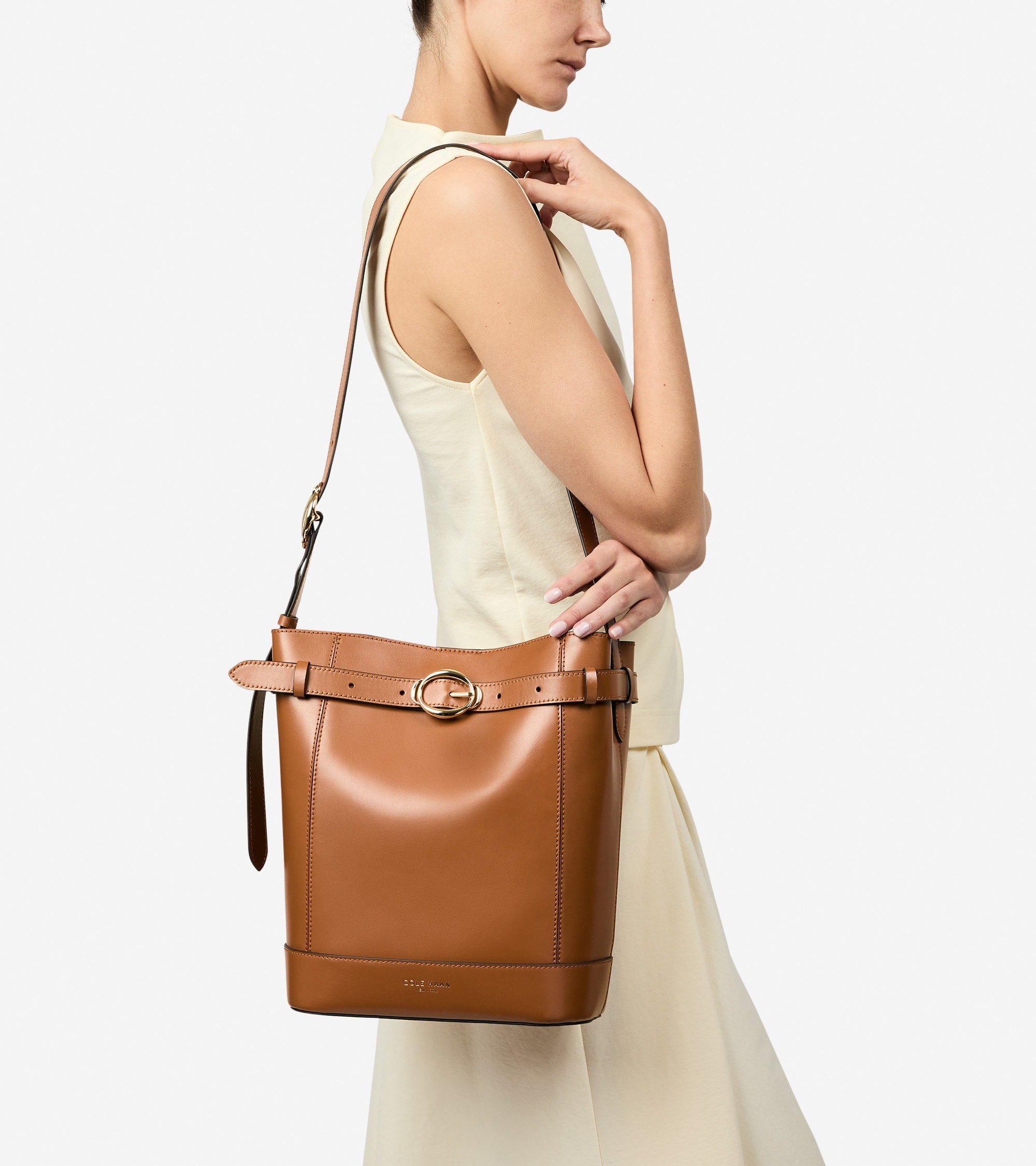 Women's Alexandria Bucket Bag - Image 6