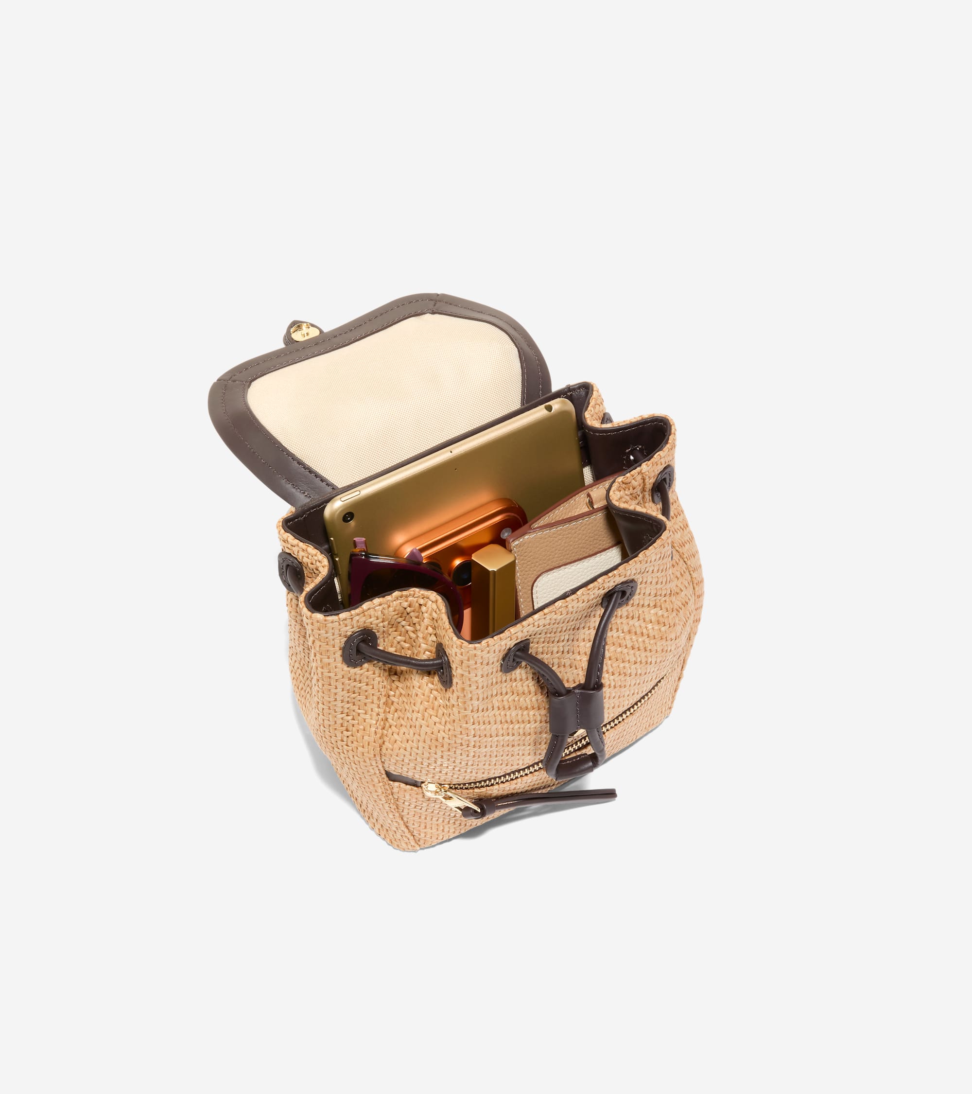 Women's Alexandria Flap Small Backpack - Image 6