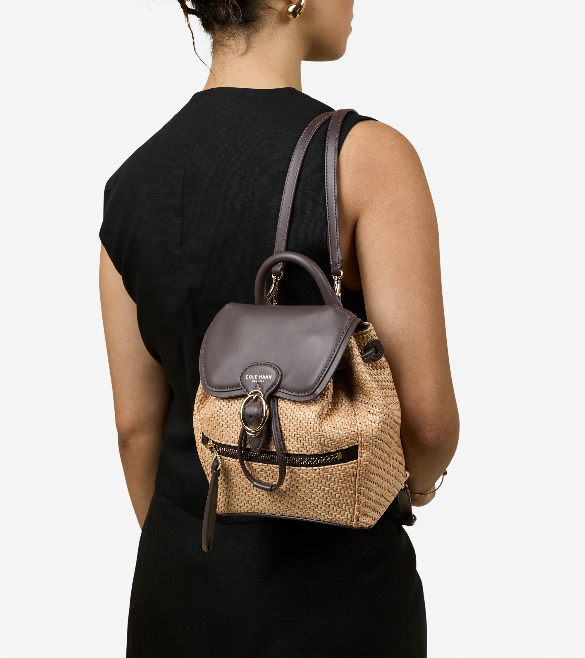 Women's Alexandria Flap Small Backpack - Image 2