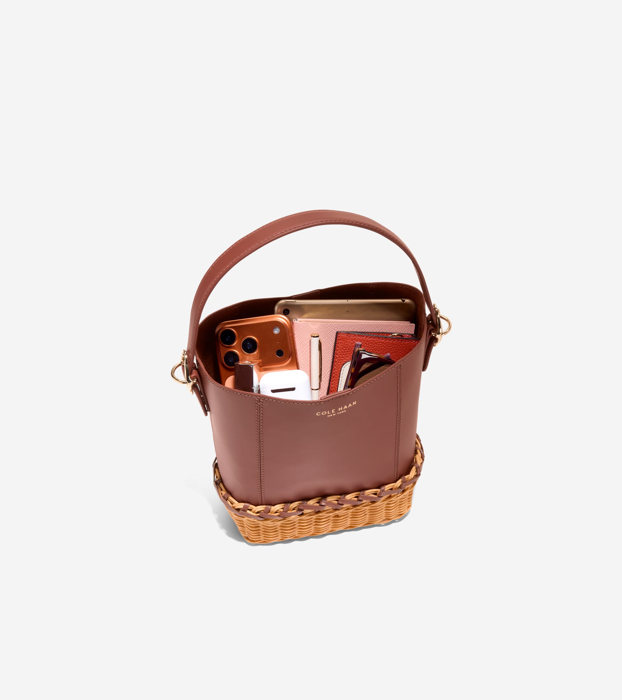 Women's Alexandria Small Bucket Crossbody Bag - Image 3