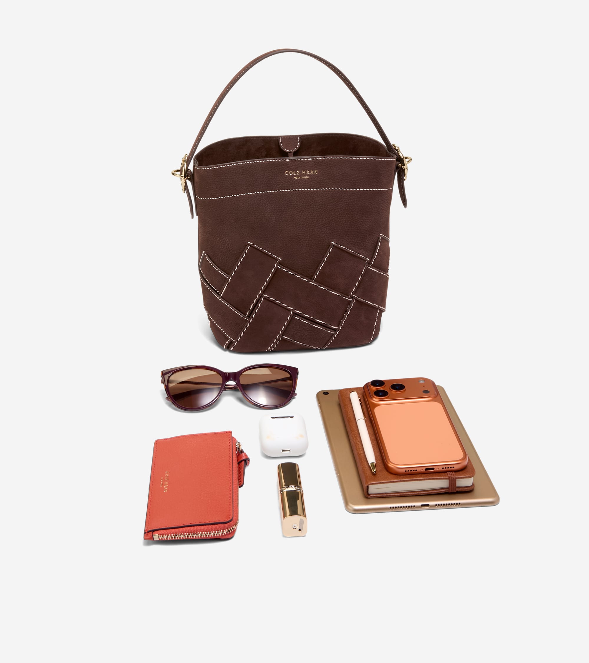 Women's Alexandria Small Bucket Crossbody Bag - Image 4
