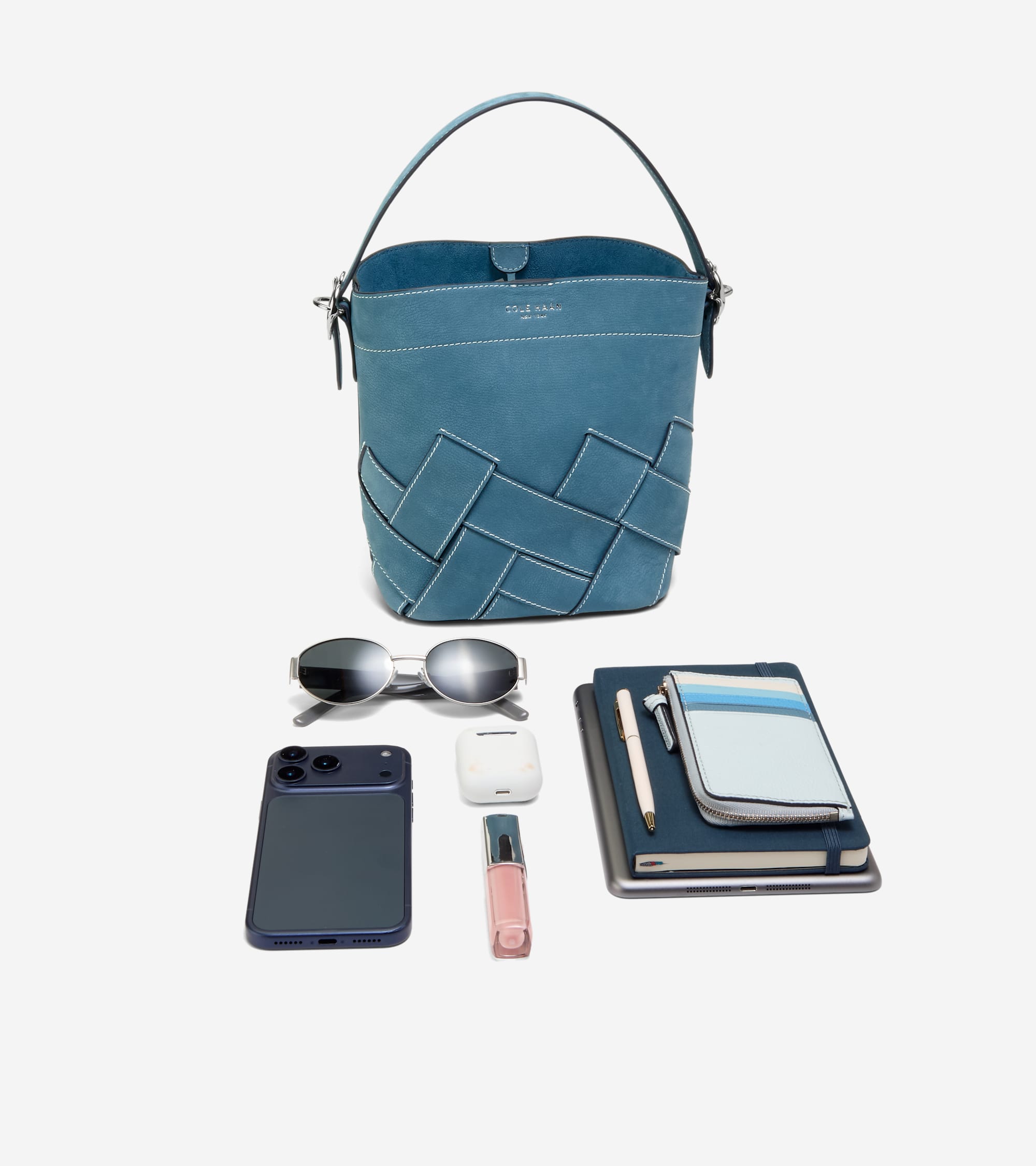 Women's Alexandria Small Bucket Crossbody Bag - Image 4