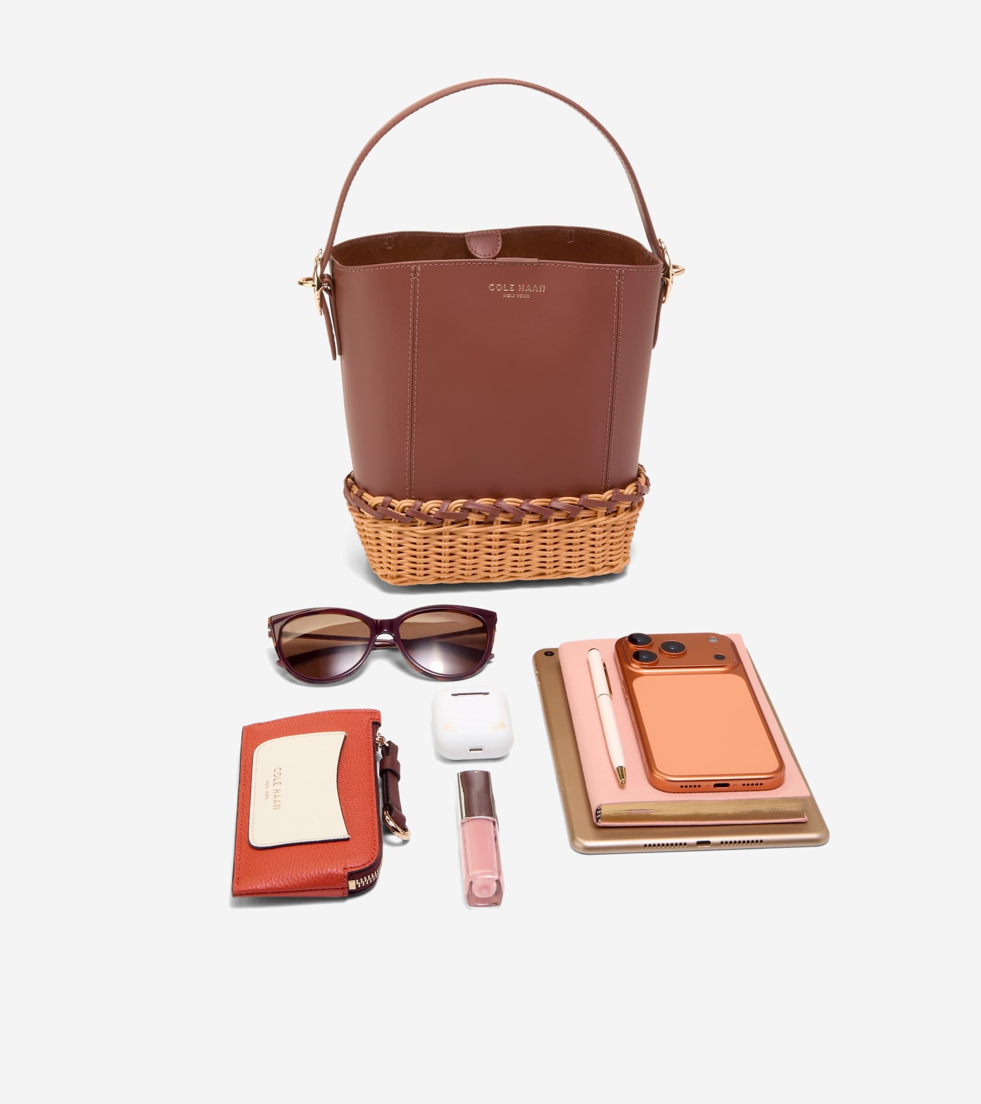Women's Alexandria Small Bucket Crossbody Bag - Image 4