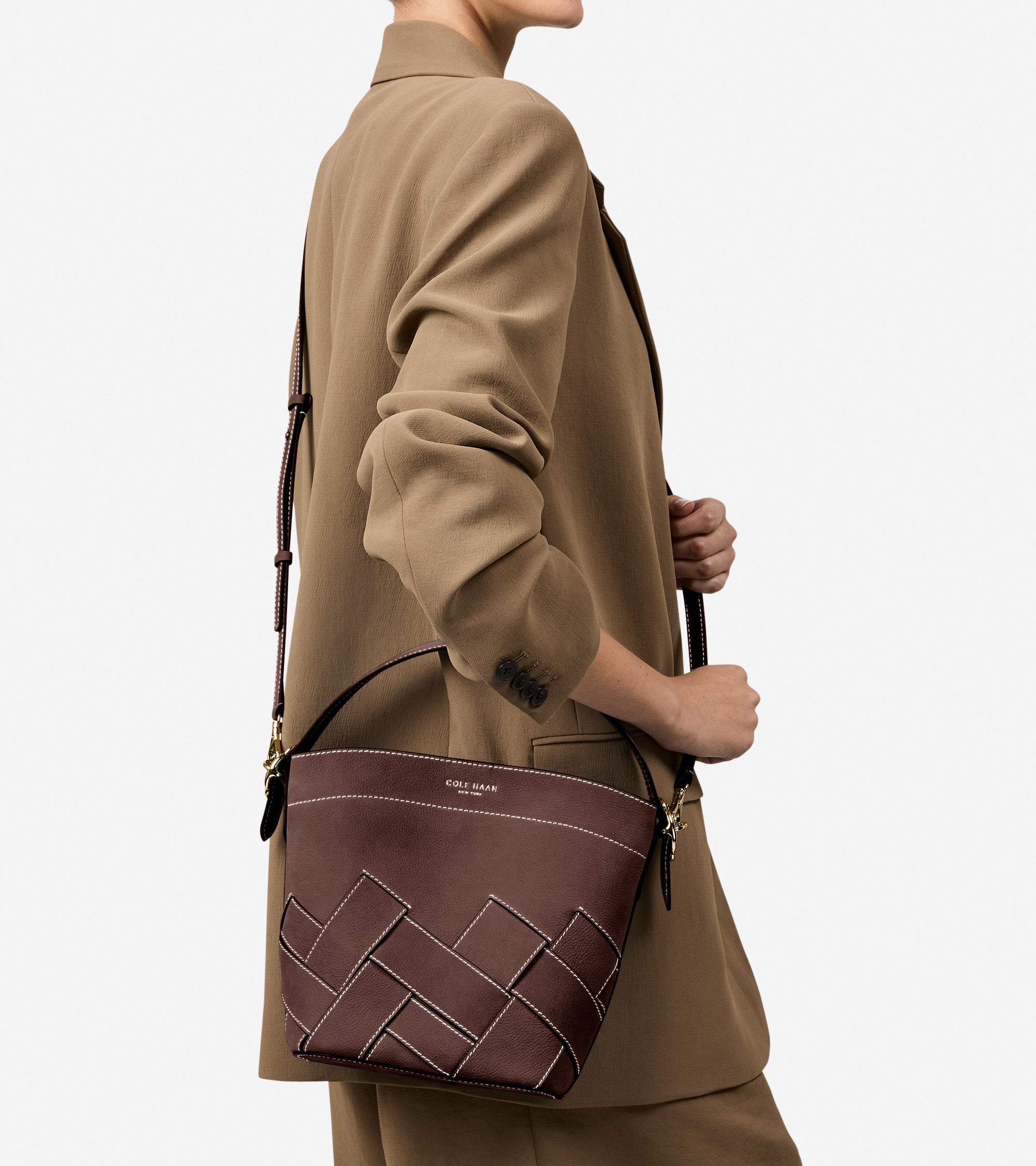 Women's Alexandria Small Bucket Crossbody Bag - Image 2