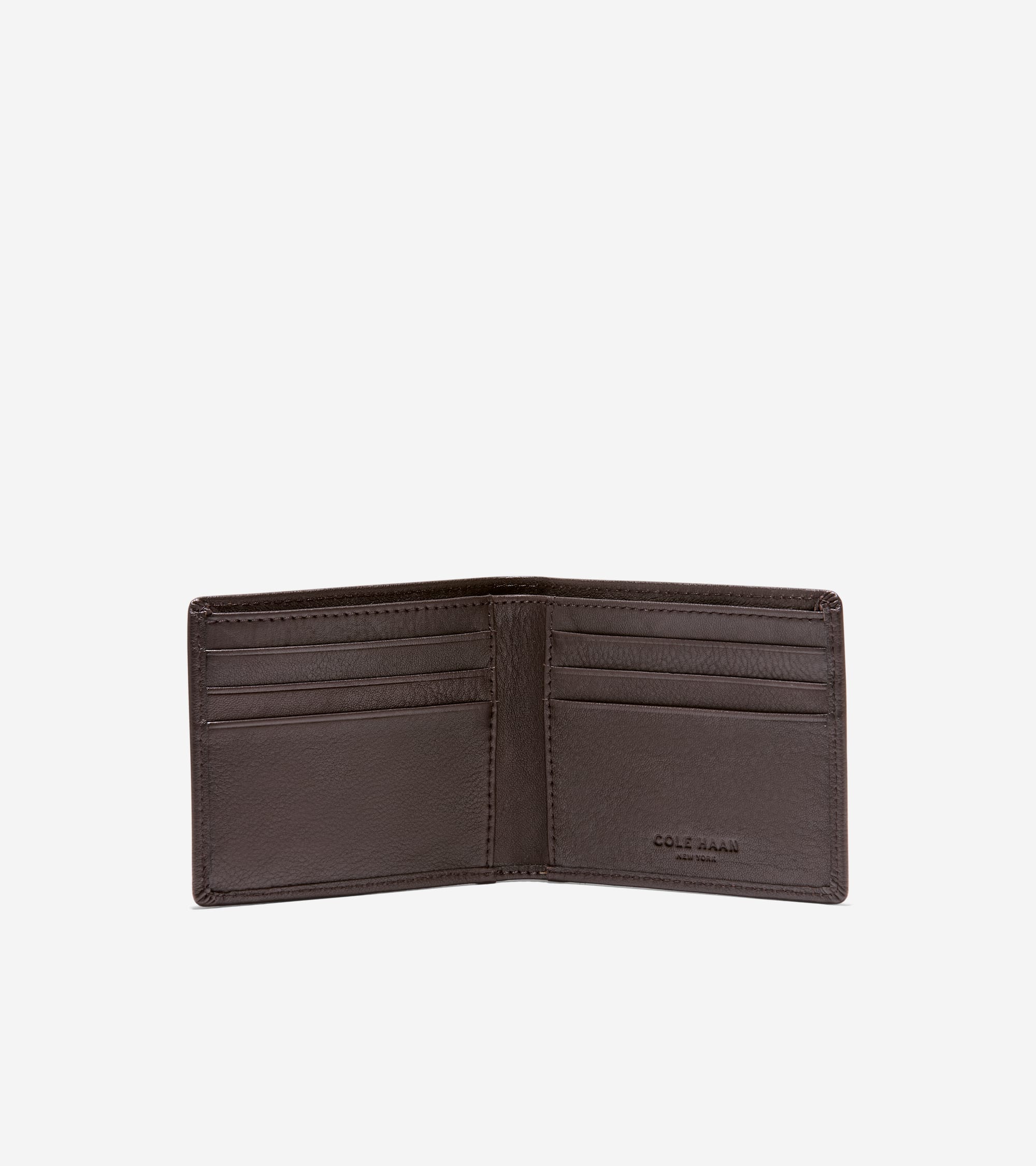 Men's Bifold Wallet with Embossed Logo - Image 3