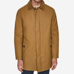 Men's Coated Cotton Barn Coat