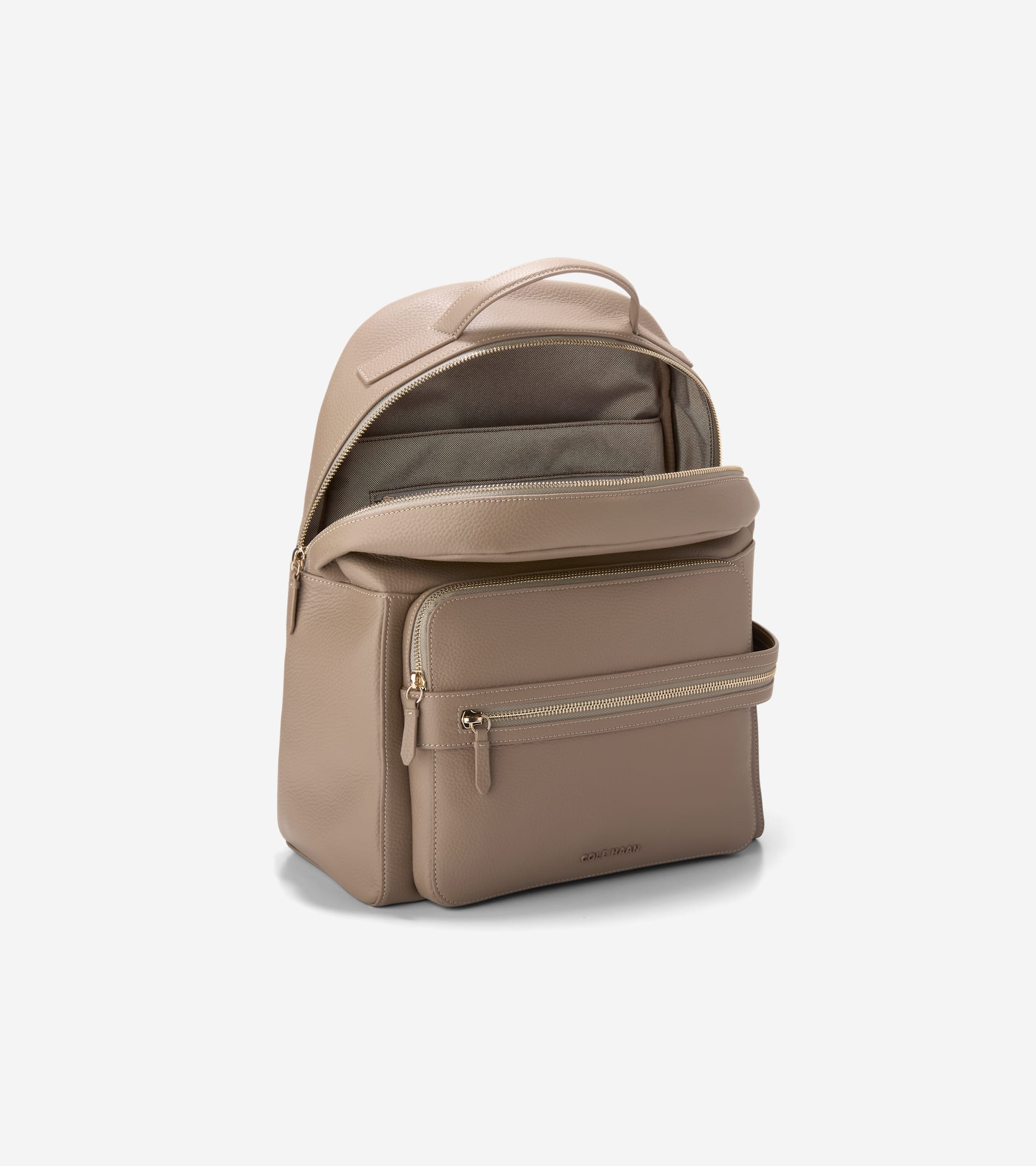 Women's Davis Leather Backpack - Image 6