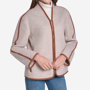 Women's Faux Wool Shearling Jacket