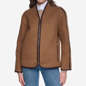 Women's Faux Wool Shearling Jacket