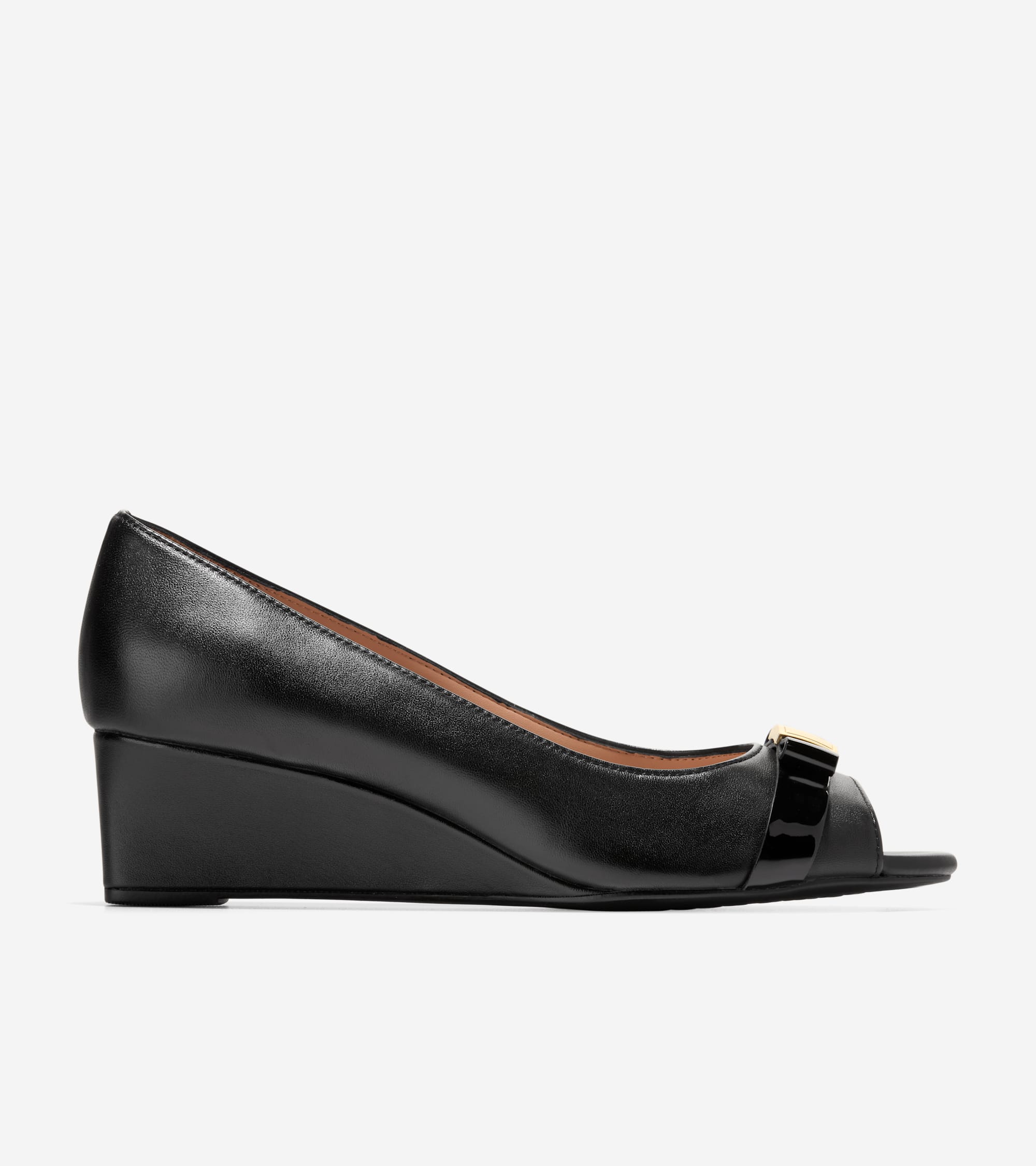 Women's Go-To Malta Peep Toe Bow Wedges
