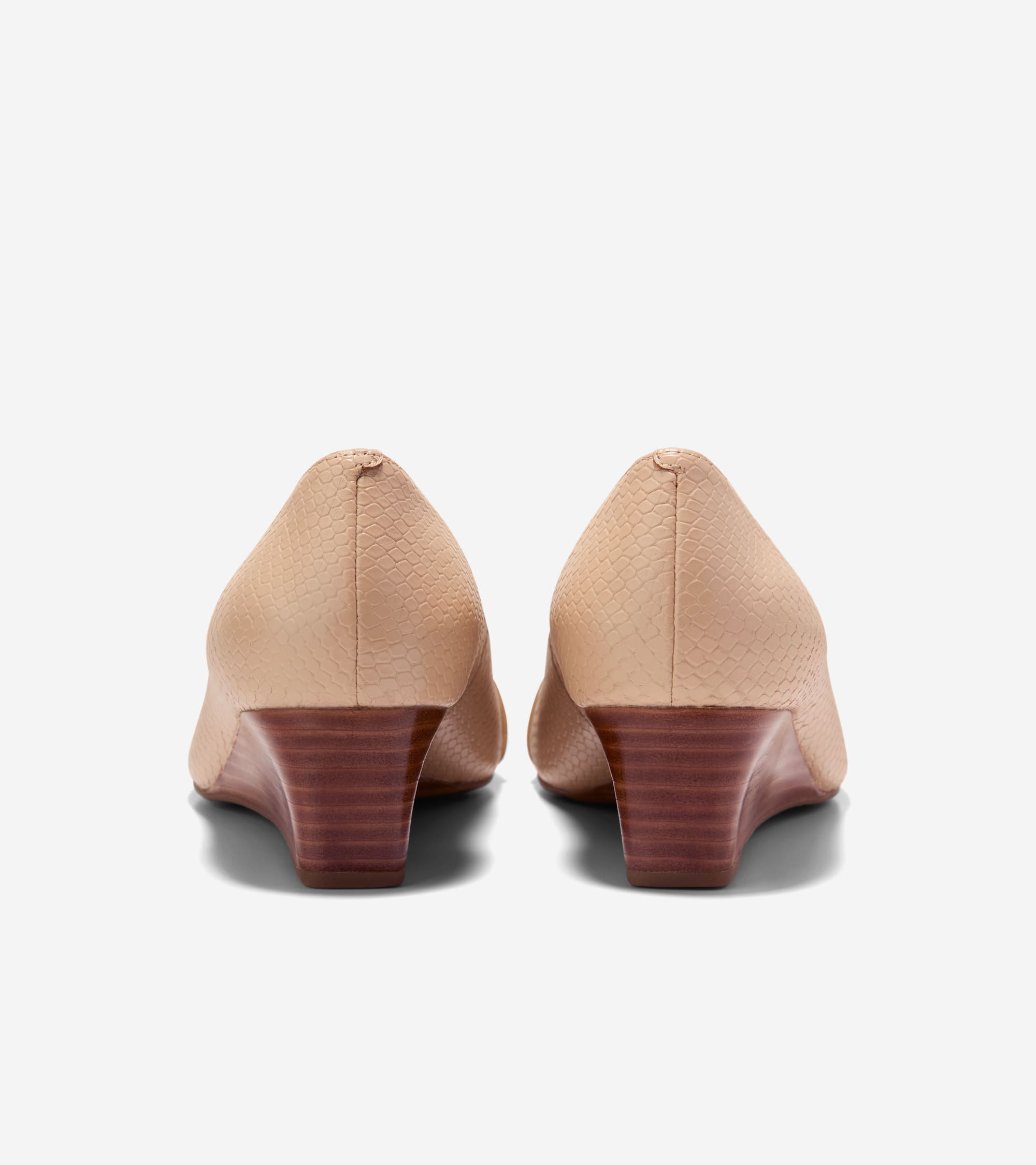 Women's Go-To Malta Peep Toe Bow Wedges - Image 3