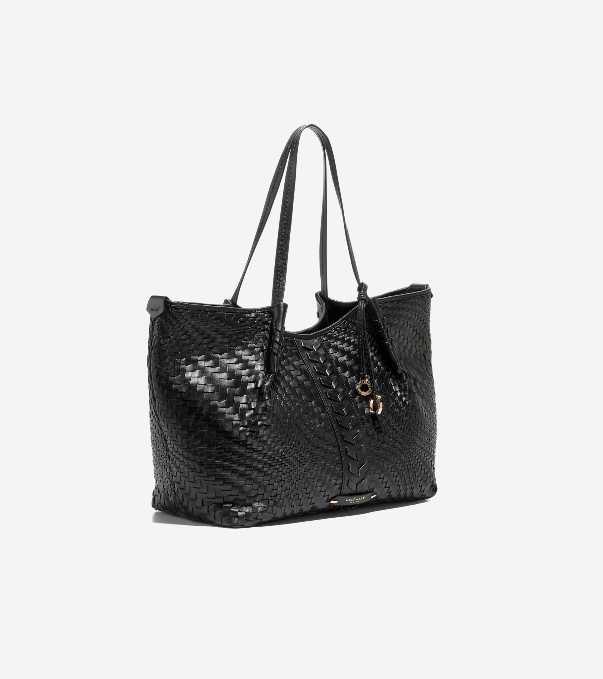 Women's Isabella Slouchy Woven Tote Bag - Image 5