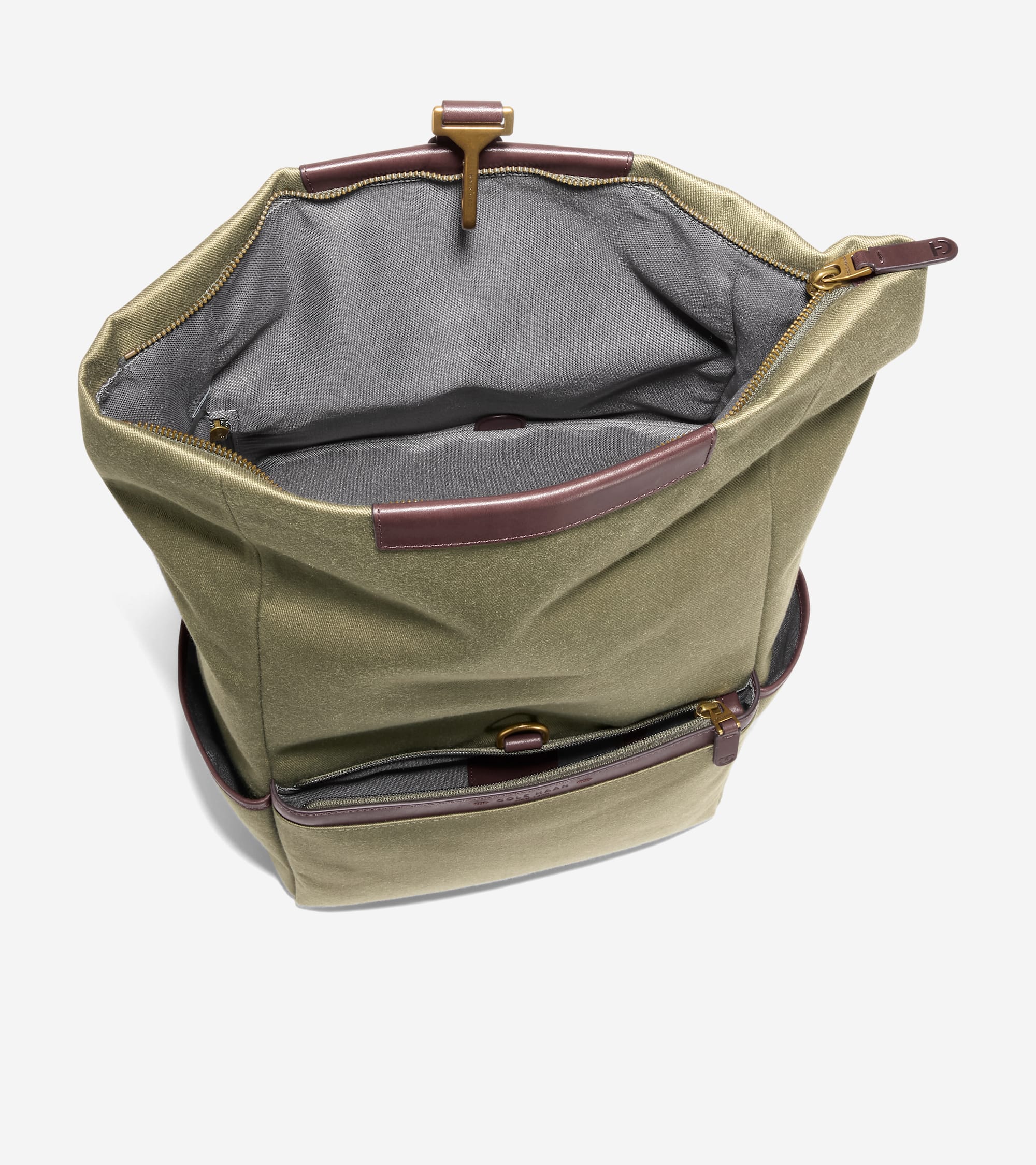 Men's Judson Brushed Twill Backpack - Image 4