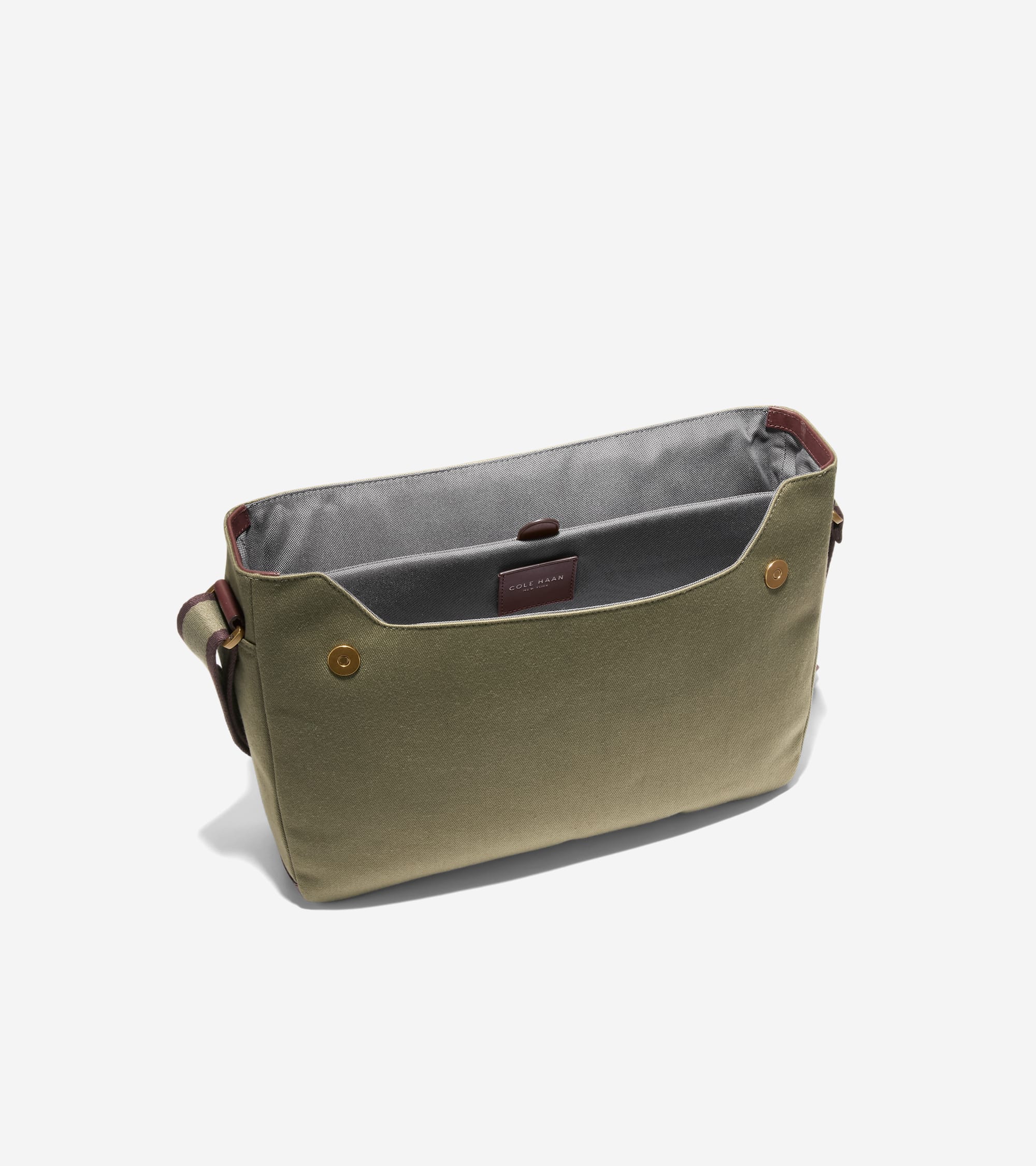 Men's Judson Brushed Twill Messenger Bag - Image 4