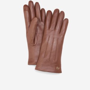 Women's Leather Tech Tip Gloves