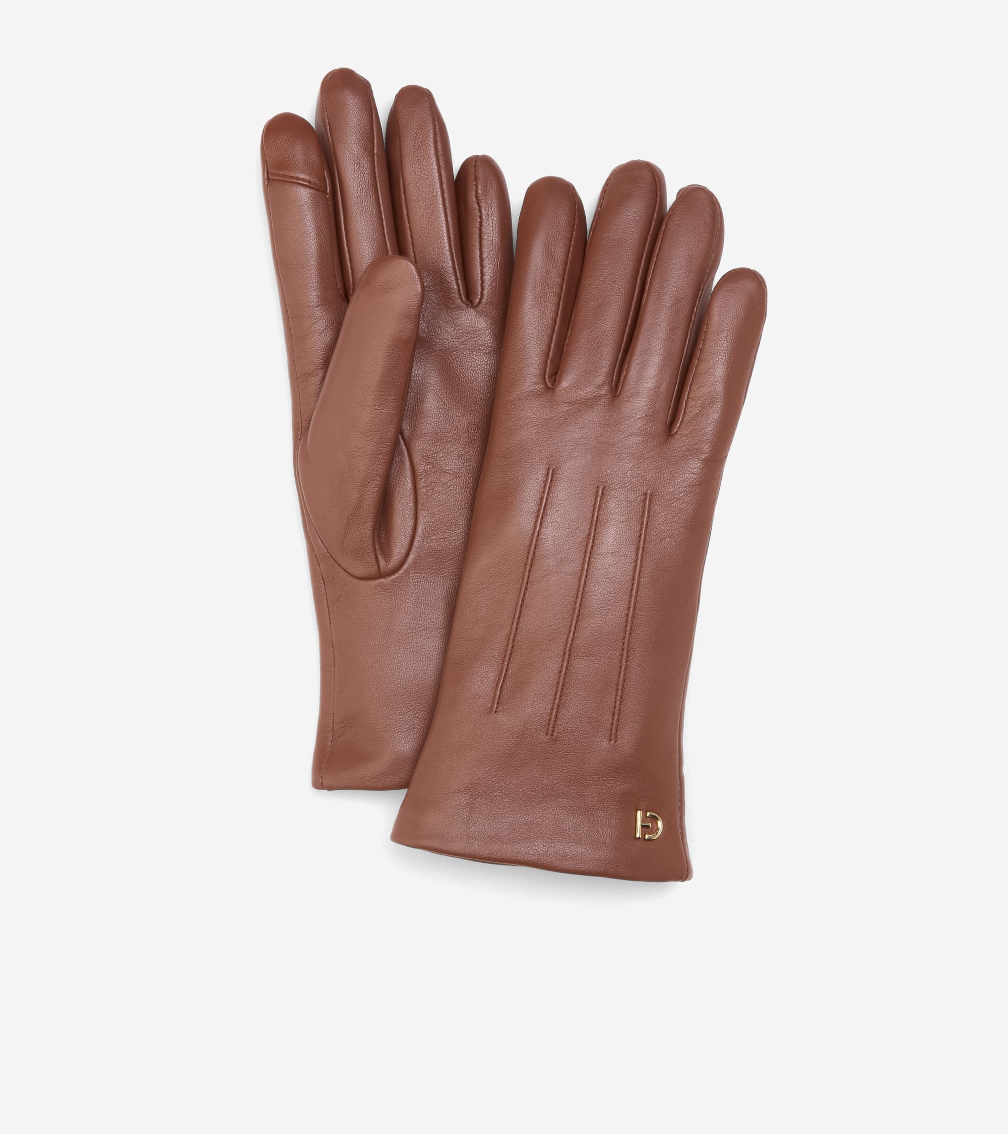 Women's Leather Tech Tip Gloves