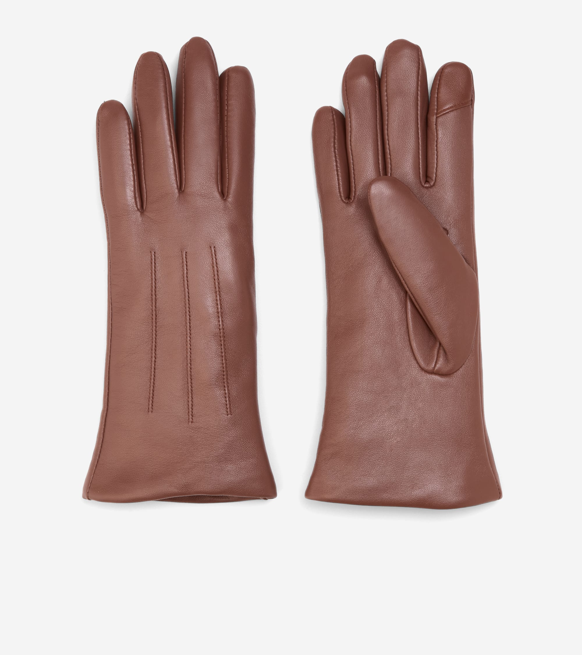Women's Leather Tech Tip Gloves - Image 2