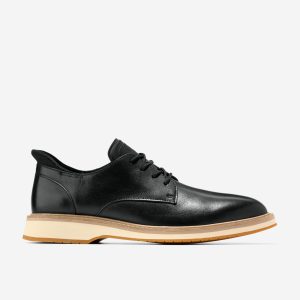 Men's Mansfield Grand Plain Toe Quick-On Oxfords
