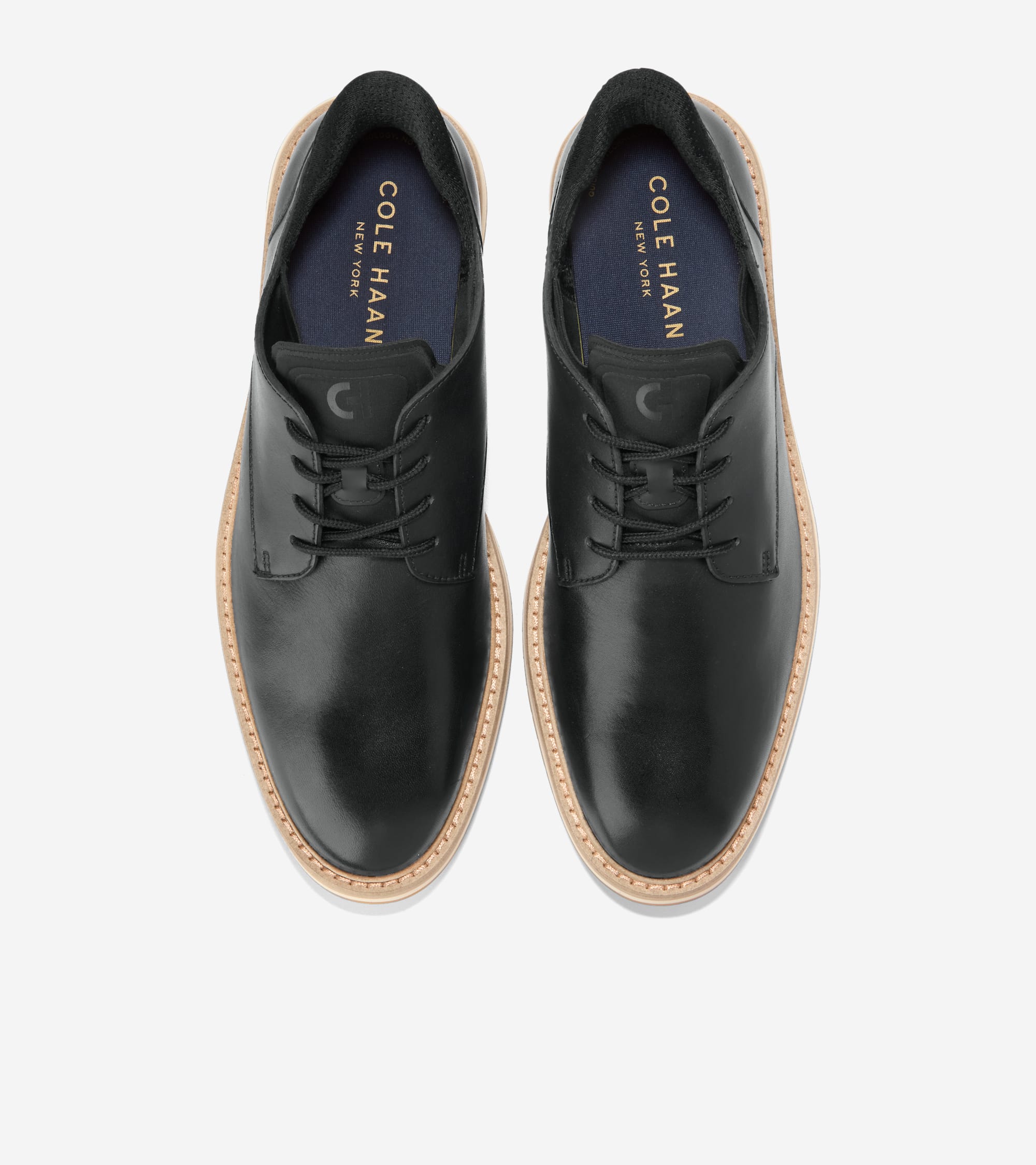 Men's Mansfield Grand Plain Toe Quick-On Oxfords - Image 4