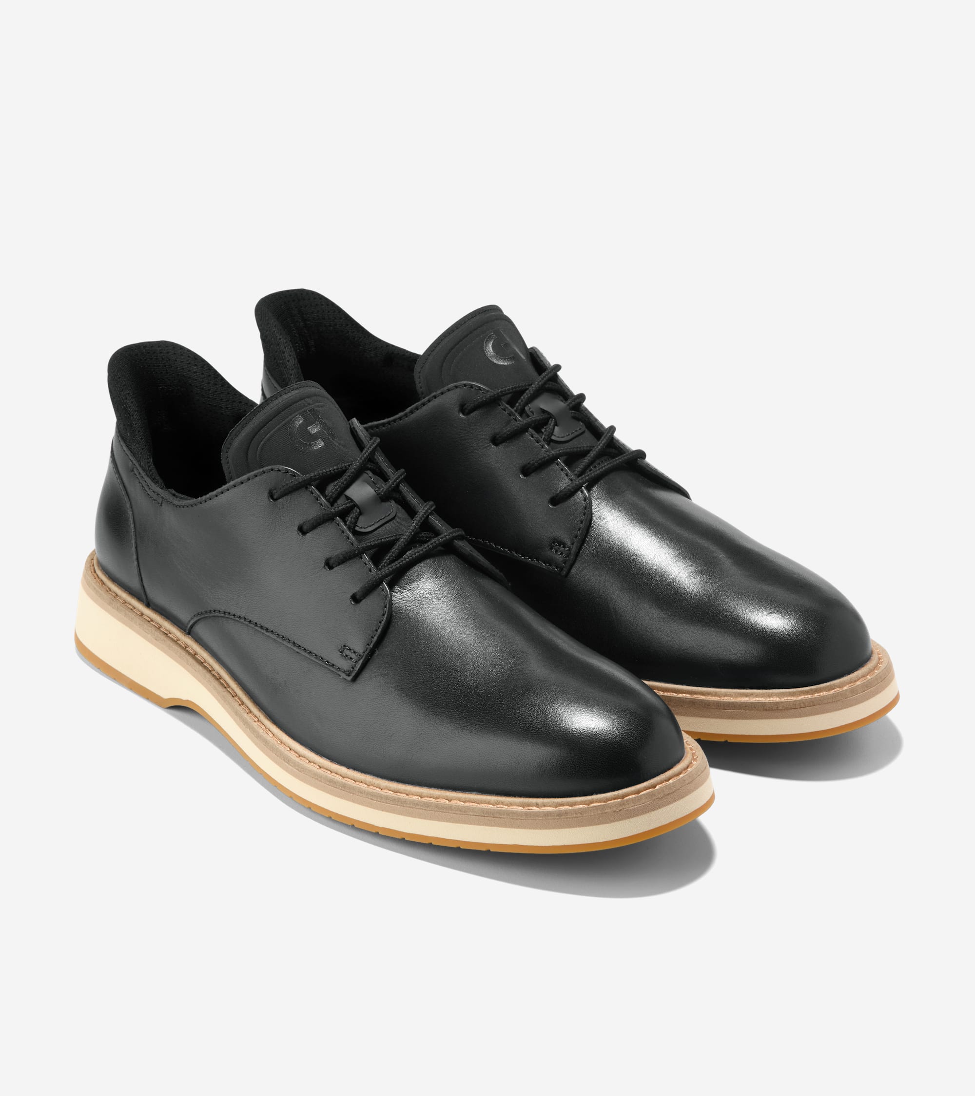 Men's Mansfield Grand Plain Toe Quick-On Oxfords - Image 5