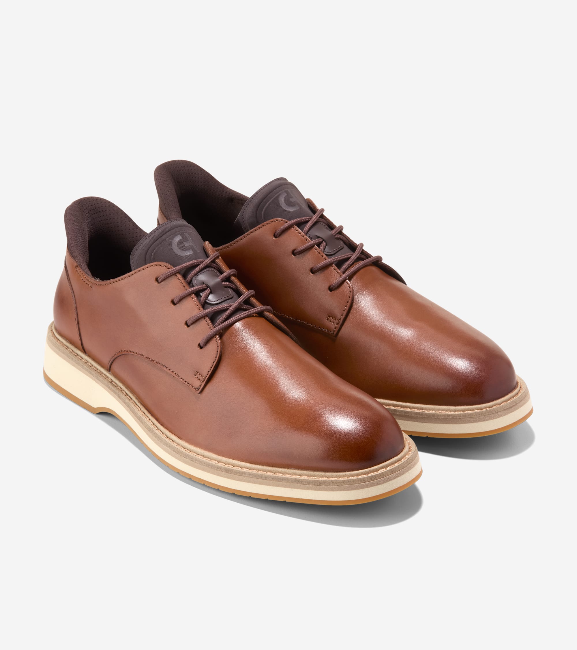 Men's Mansfield Grand Plain Toe Quick-On Oxfords - Image 5