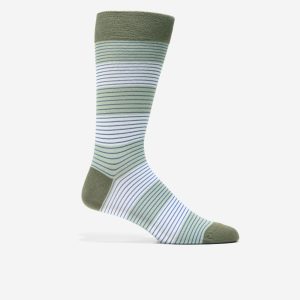 Men's Multi Stripe Dress Crew Socks