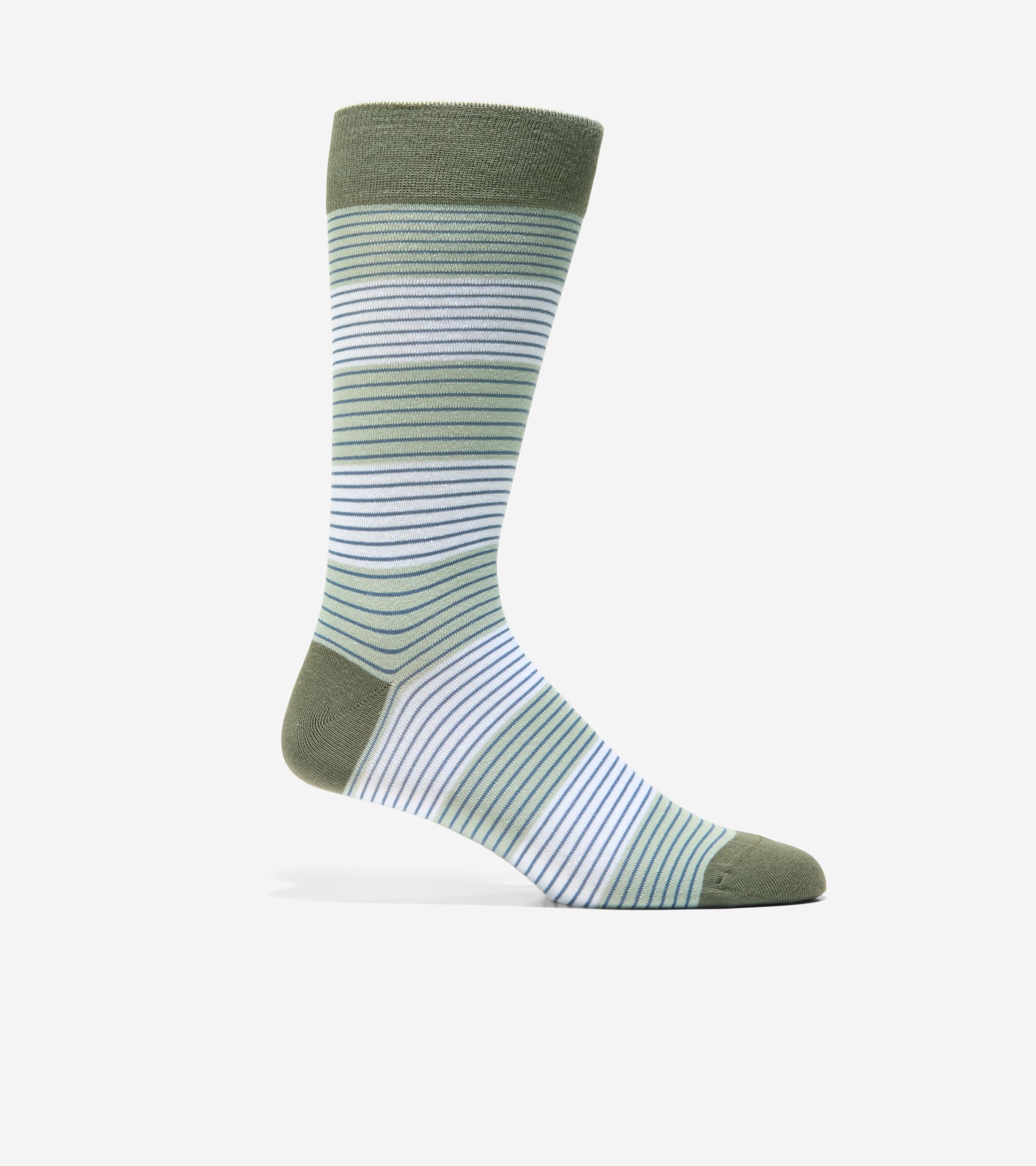 Men's Multi Stripe Dress Crew Socks