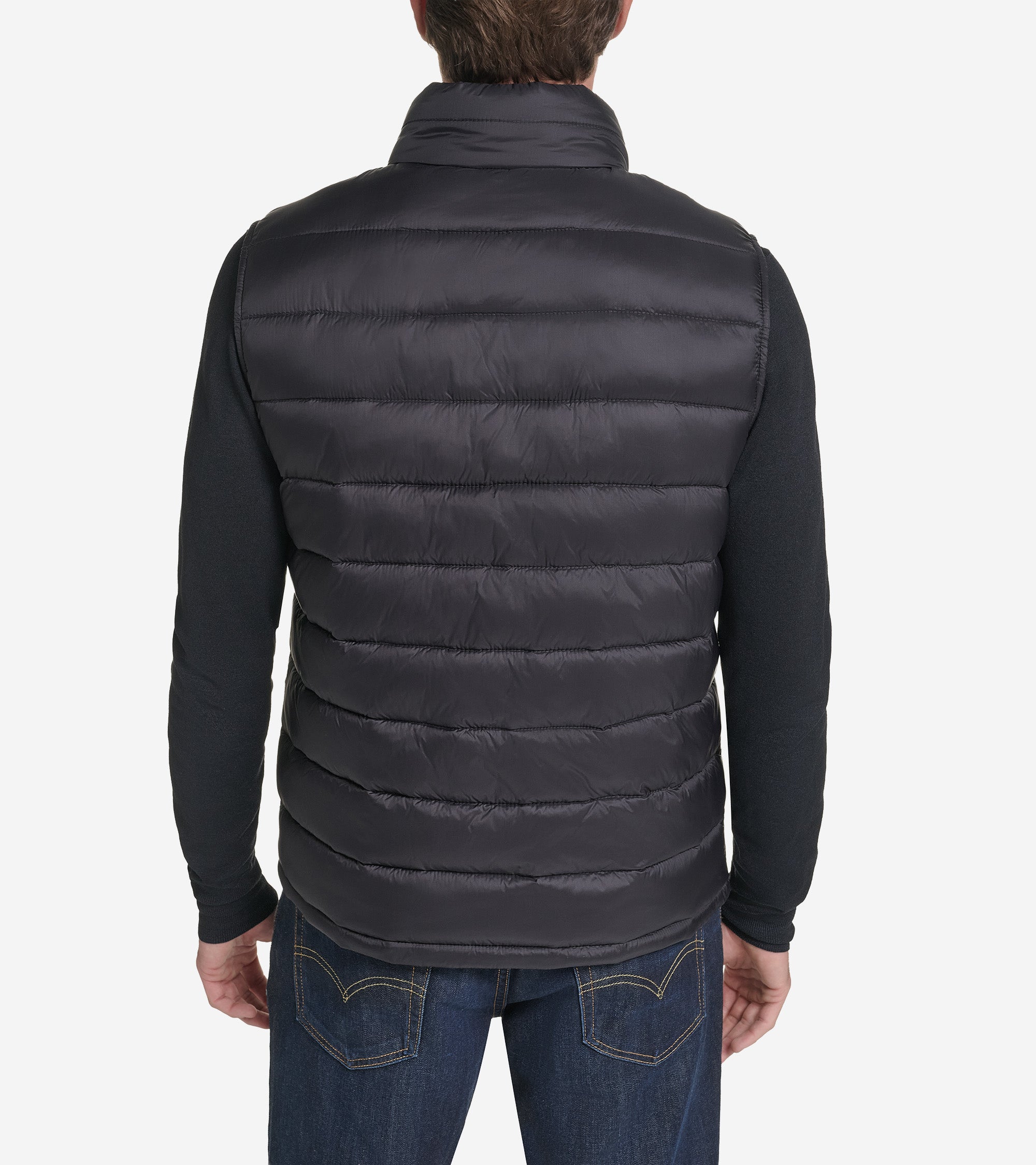 Men's Nylon Puffer Vest - Image 2