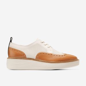 Women's ØriginalGrand Platform Wingtip Oxfords
