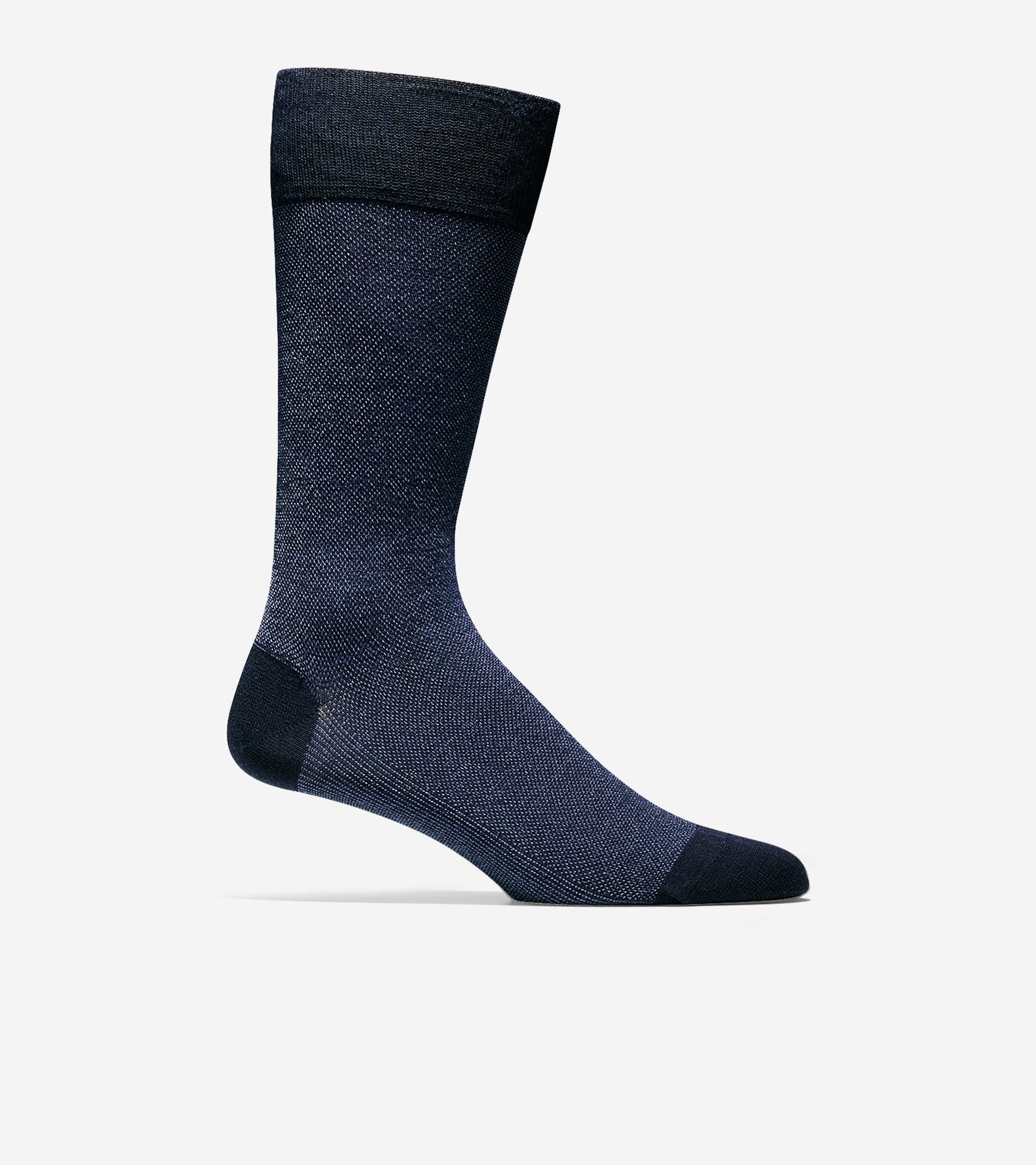 Men's Pique Textured Crew Socks